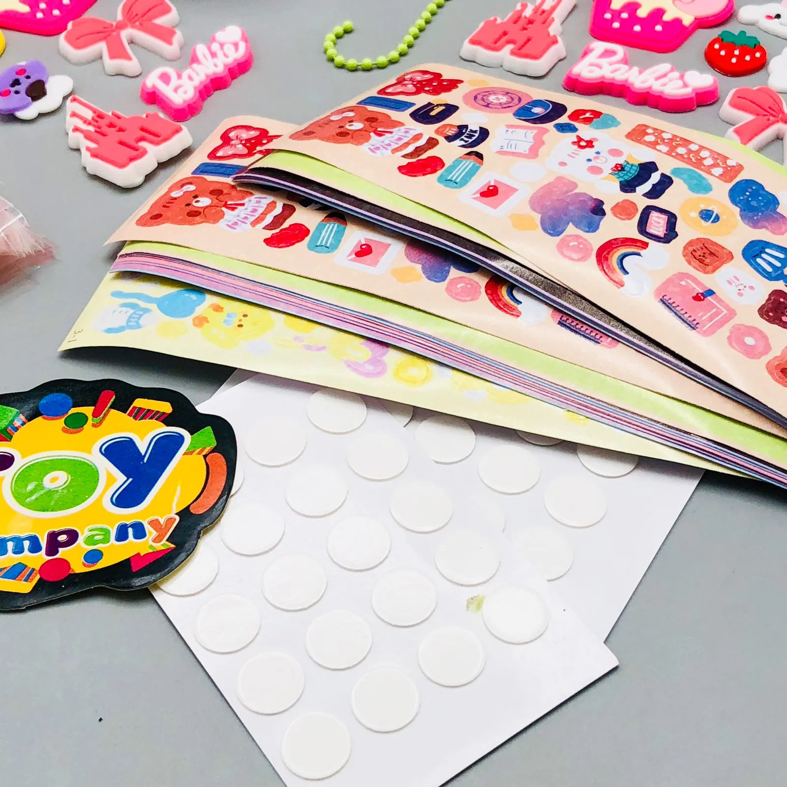 256Pcs DIY Stickers & Pasting Set