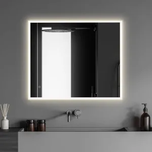 Altair Cassano 36 x 32 Frameless LED Bathroom Mirror