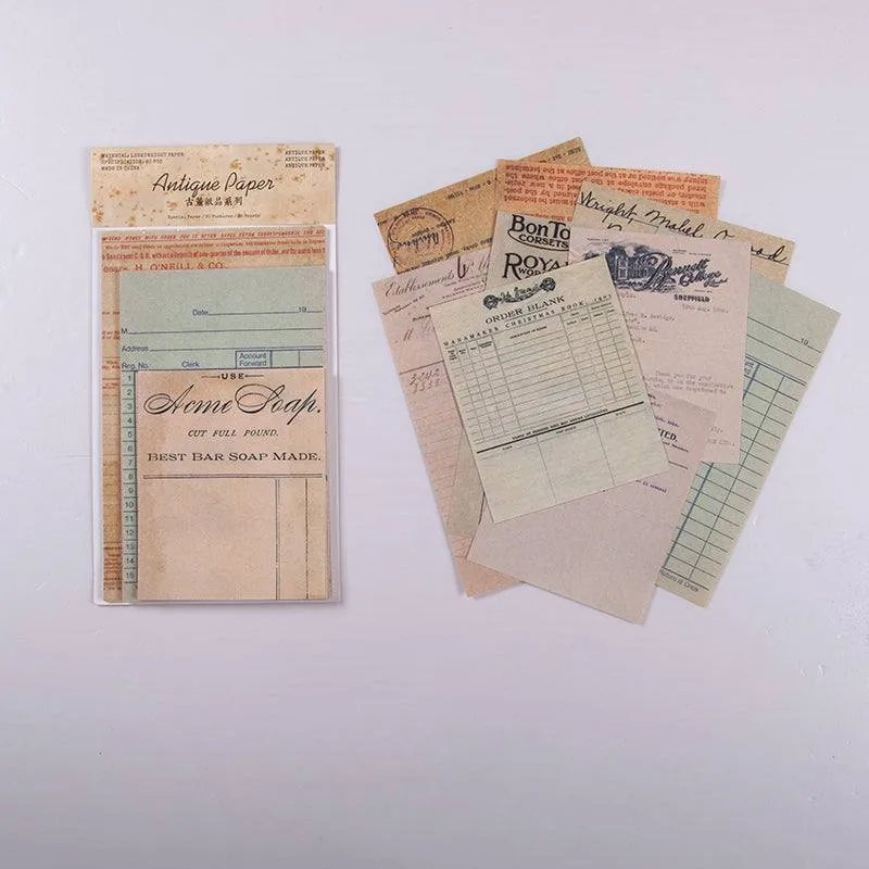 Antique Paper Sets OUT OF STOCK