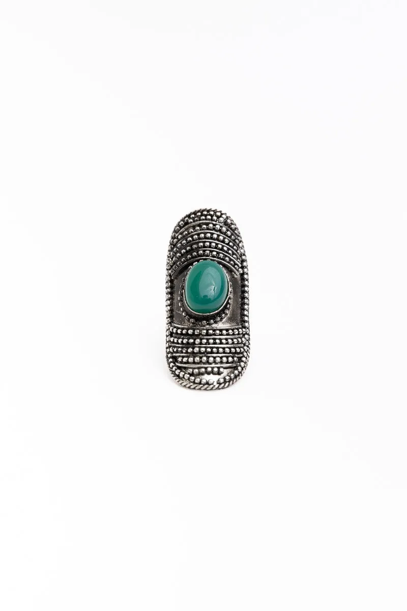 Antique Turquoise Adornment Vintage Ring