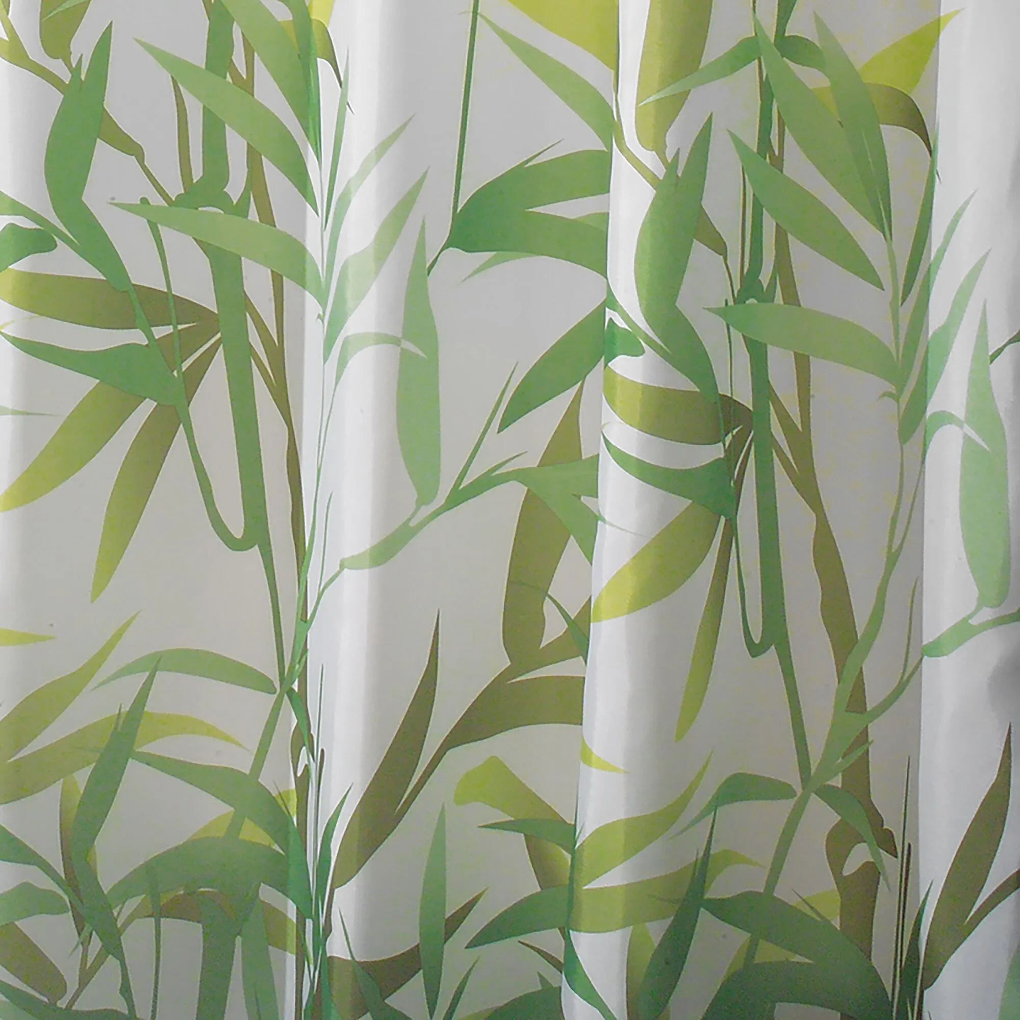 Anzu Natural Bamboo Design 72" x 72" Shower Curtain