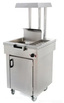 Archway CS1/E Heated Electric Chip Scuttle With Storage Cupboard - CS1/E