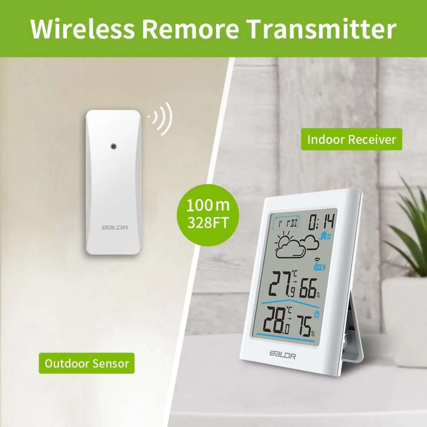 BALDR Digital Wireless Weather Station