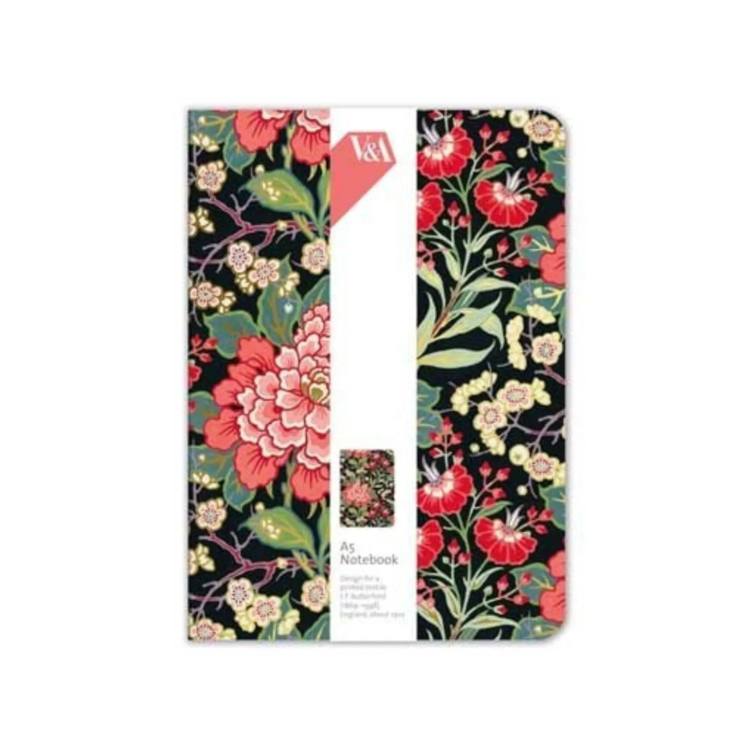 Catherine Rowe Butterfield Floral A5 Luxury Notebook