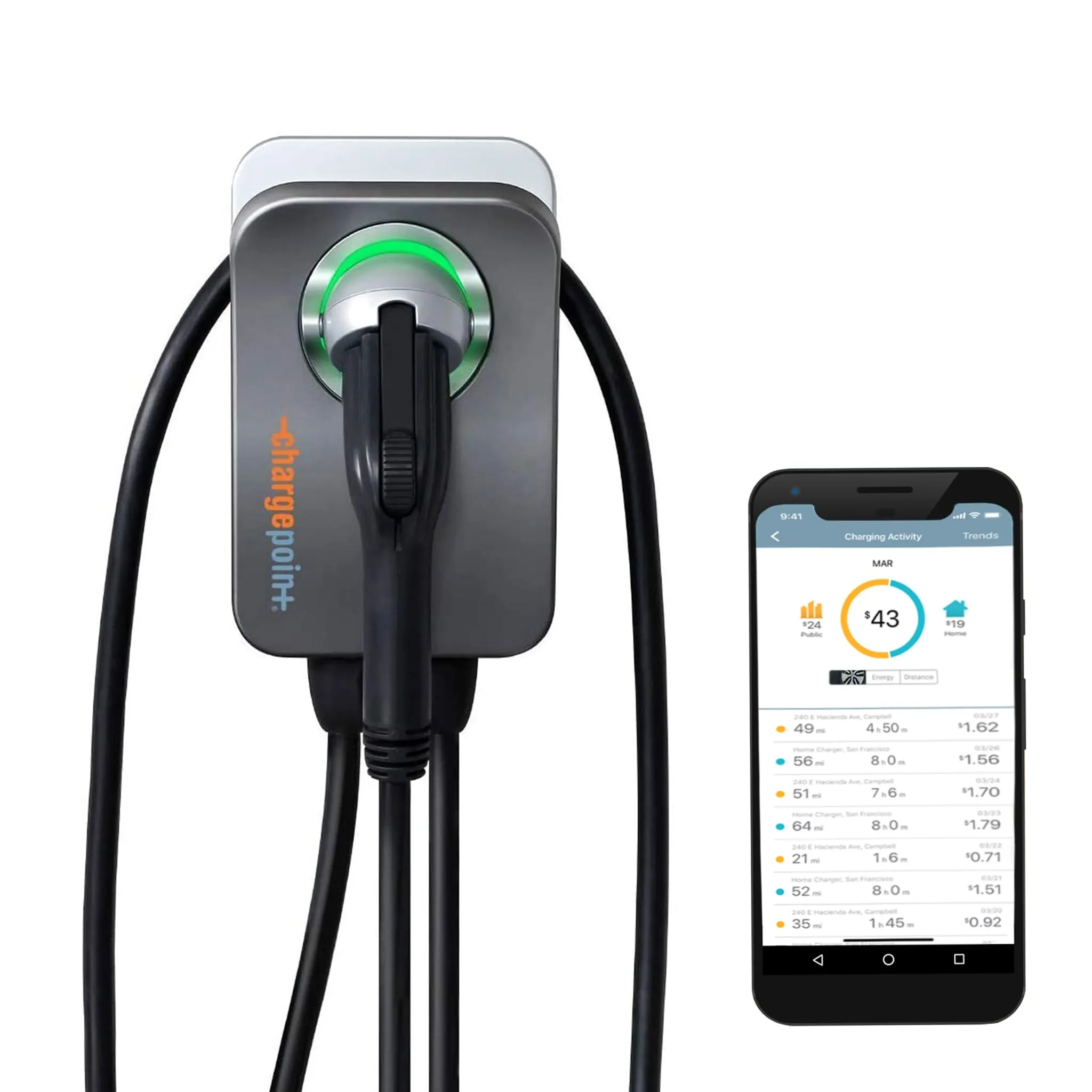 ChargePoint Home Flex Level 2 EV Charger.