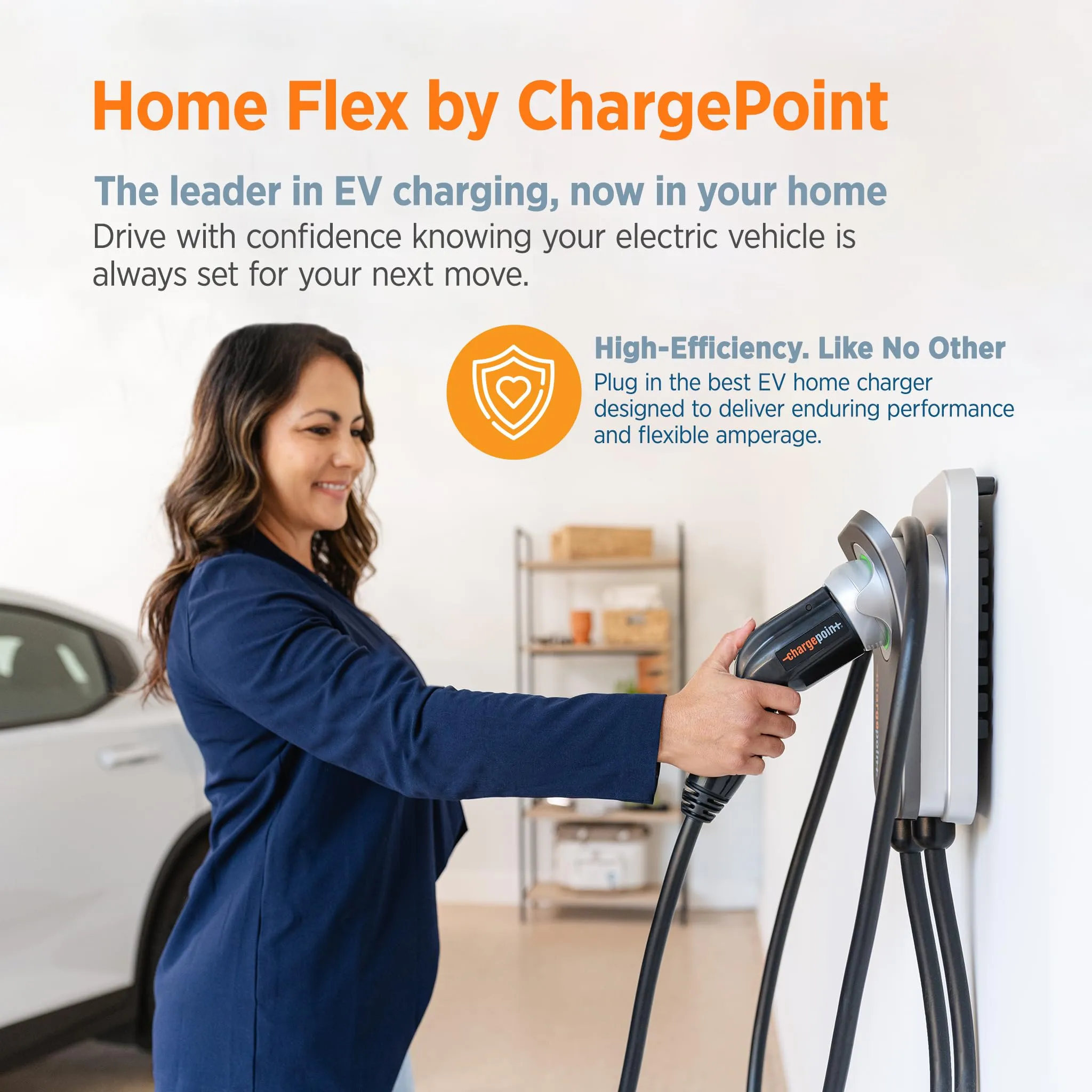 ChargePoint Home Flex Level 2 EV Charger.