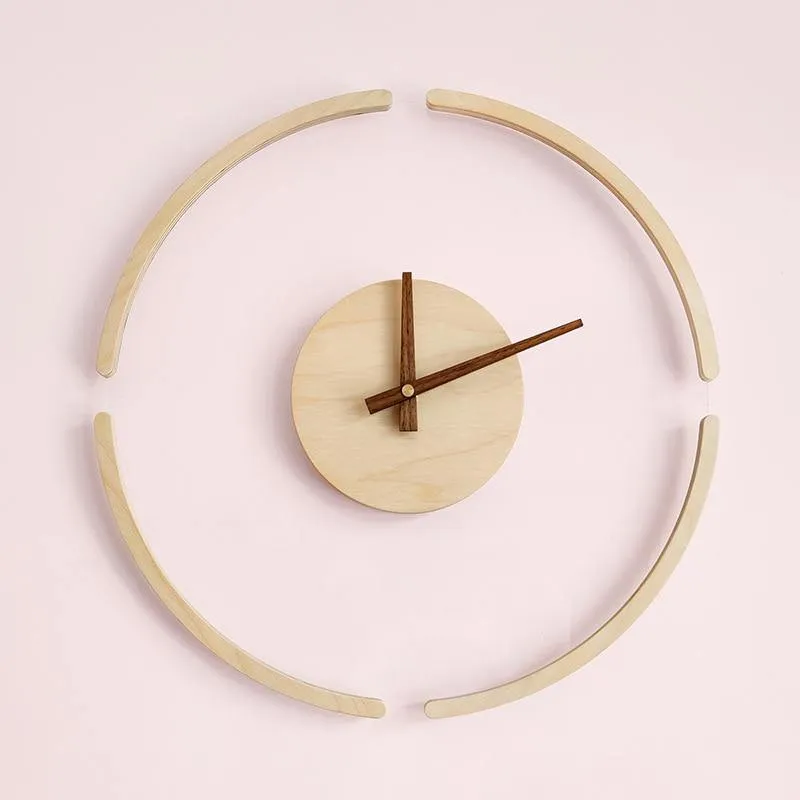 Creative Transparent Suspension Wall Clock