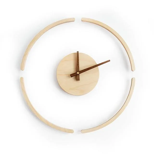 Creative Transparent Suspension Wall Clock