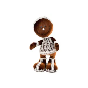 December Diamonds Gingerbread Village 16" Gingerbread Lace Girl