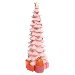 December Diamonds Pink Christmas - Pink Tree With Gifts.