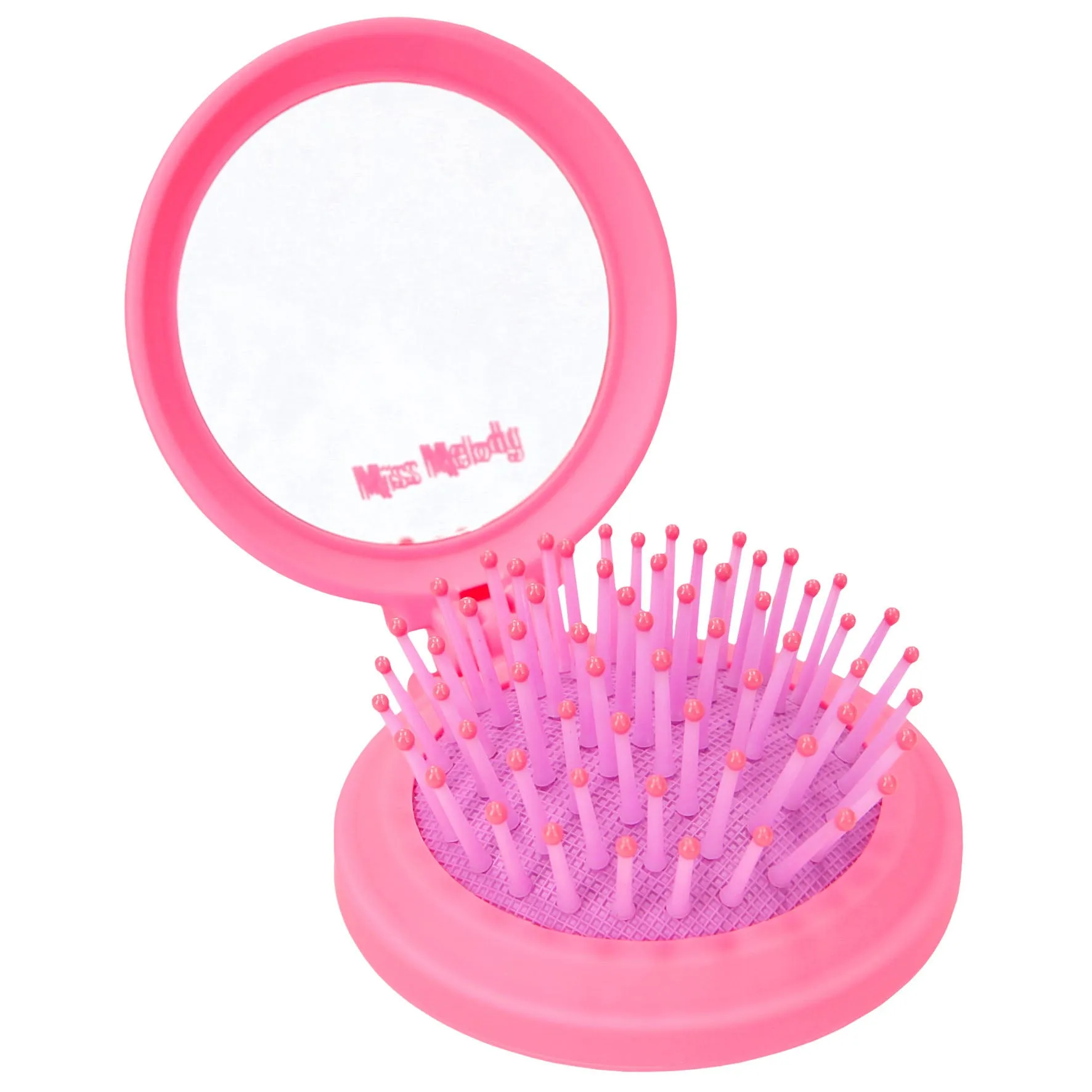 Depesche Miss Melody Folding Hairbrush with Mirror (1pc)