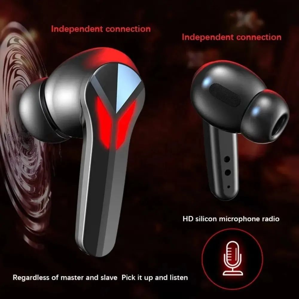 Dragon Red Flame Bluetooth Earbuds