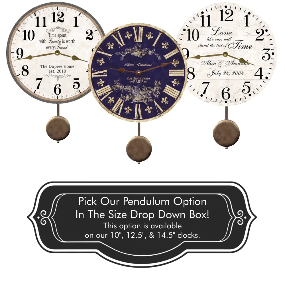 Five O Clock Somewhere Beach Clock- Wall Clock