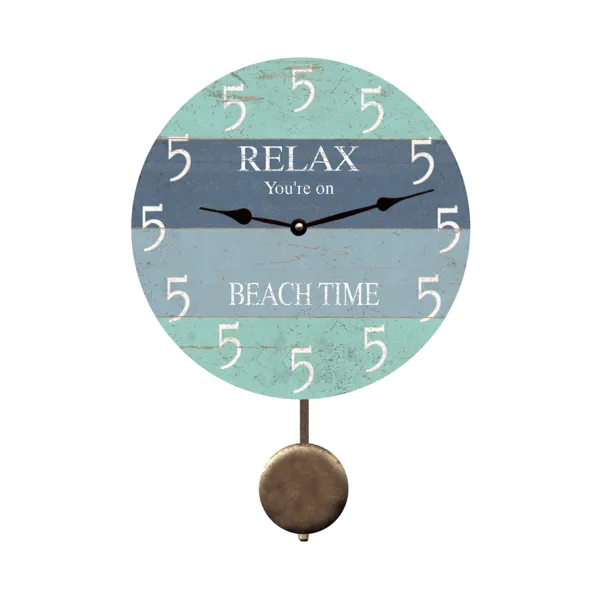 Five O Clock Somewhere Beach Clock- Wall Clock