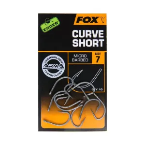 FOX EDGES ARMA POINT CURVE SHANK SHORT HOOK