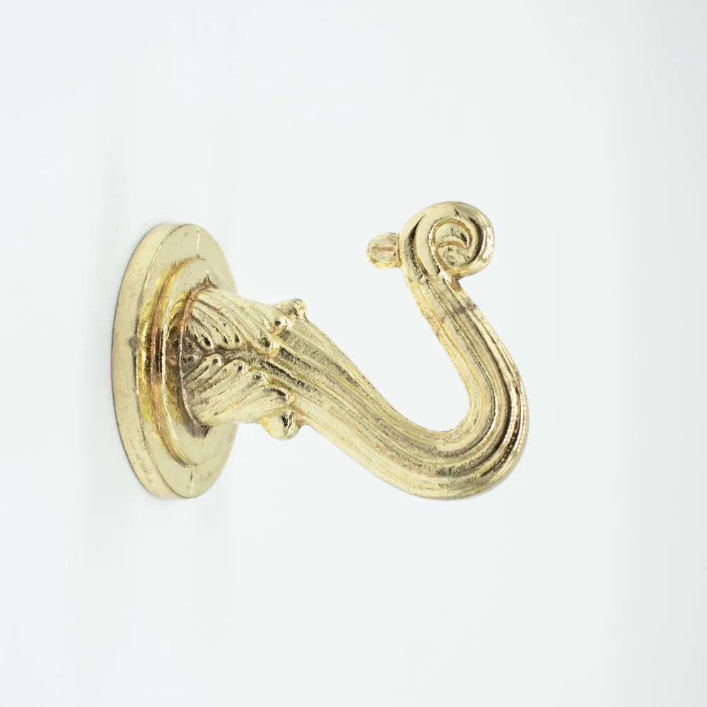 Gold Vintage Metal Tieback Hook Design-2