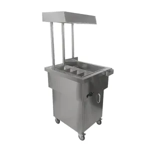 Hamoki Electric Free Standing Chip Dump Scuttle Fries Station CW-8A - 161009