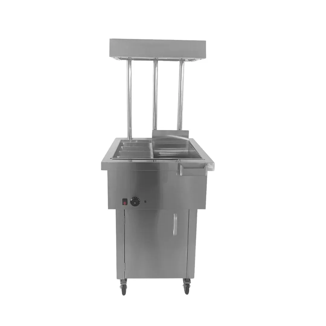 Hamoki Electric Free Standing Chip Dump Scuttle Fries Station CW-8A - 161009