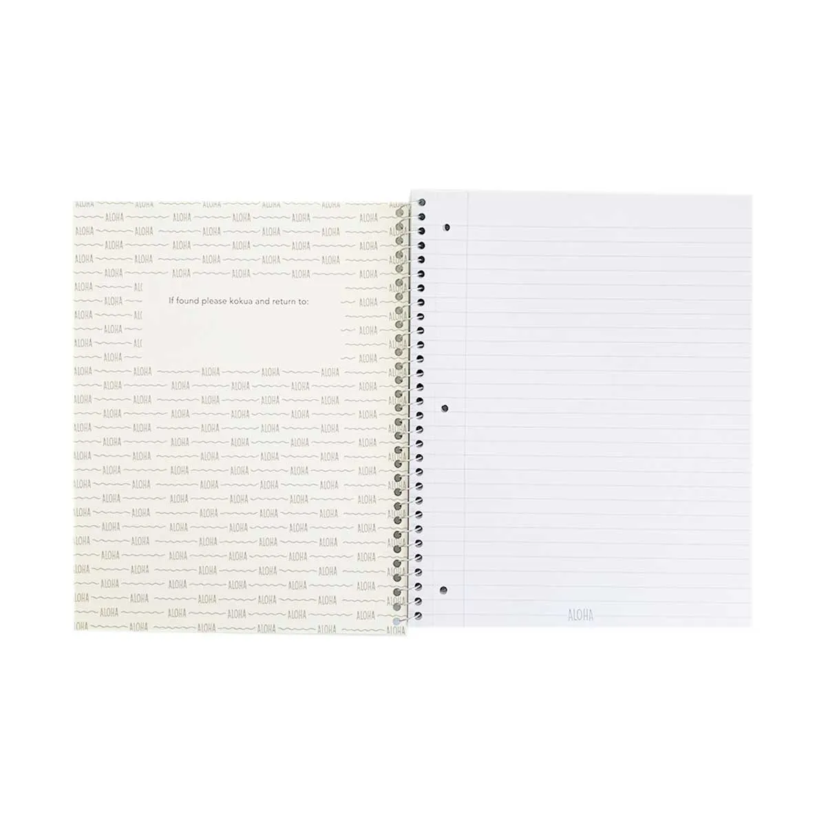 Hawaii Shaka Keiki Spiral Notebook