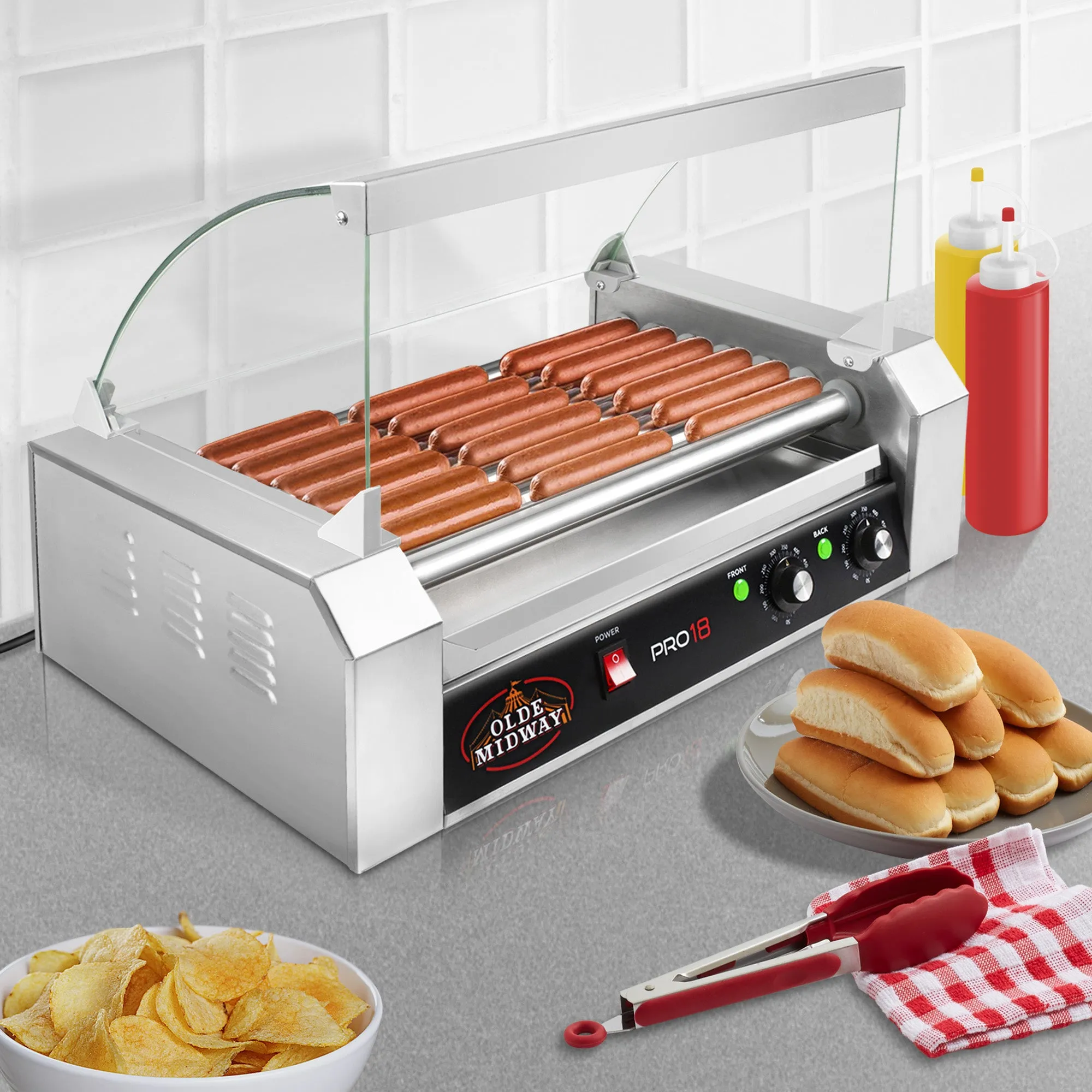 Hot Dog Roller Cover for 7 Roller PRO18 Machine