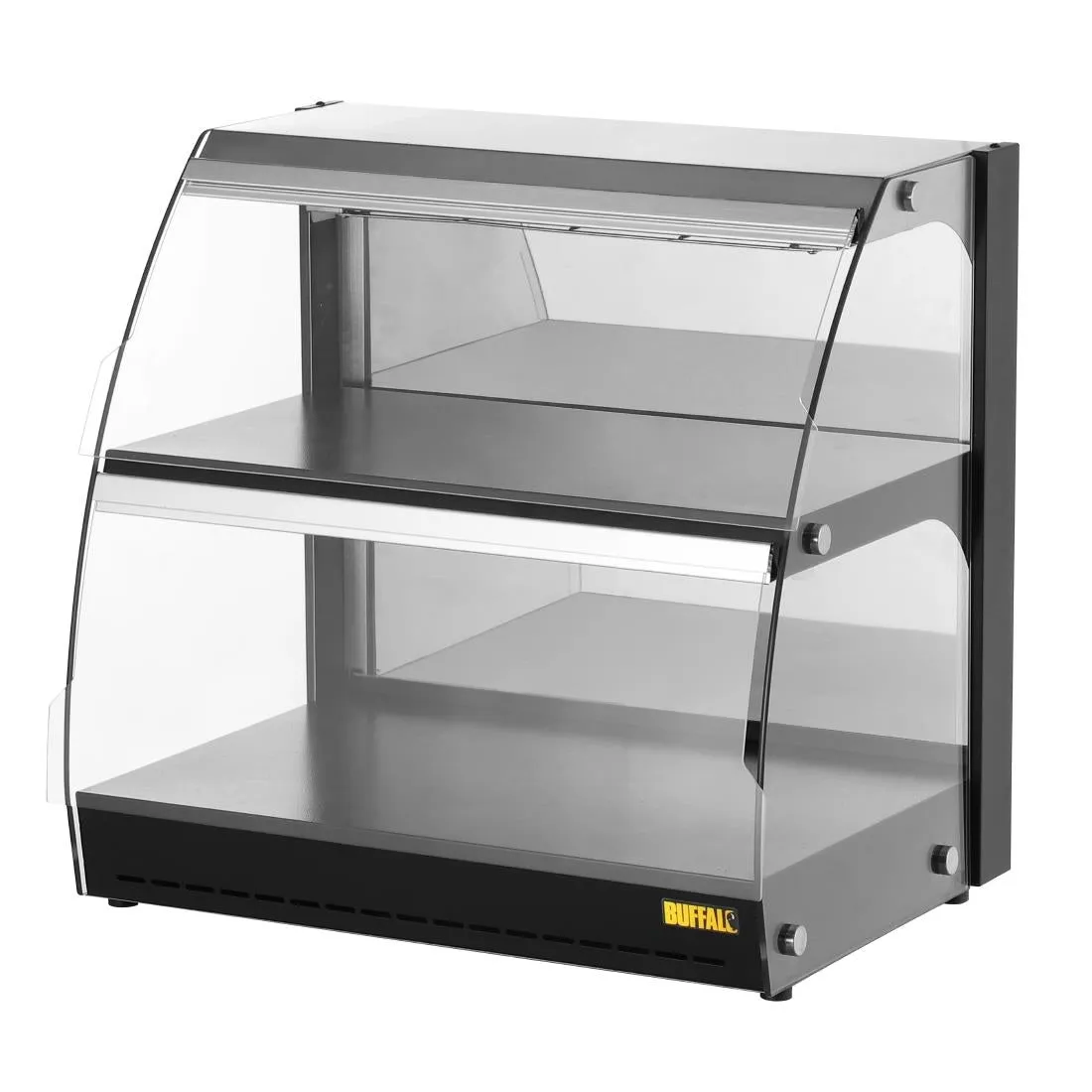 HW921 Buffalo Self-Serve Heated Display Unit with Hinged Doors