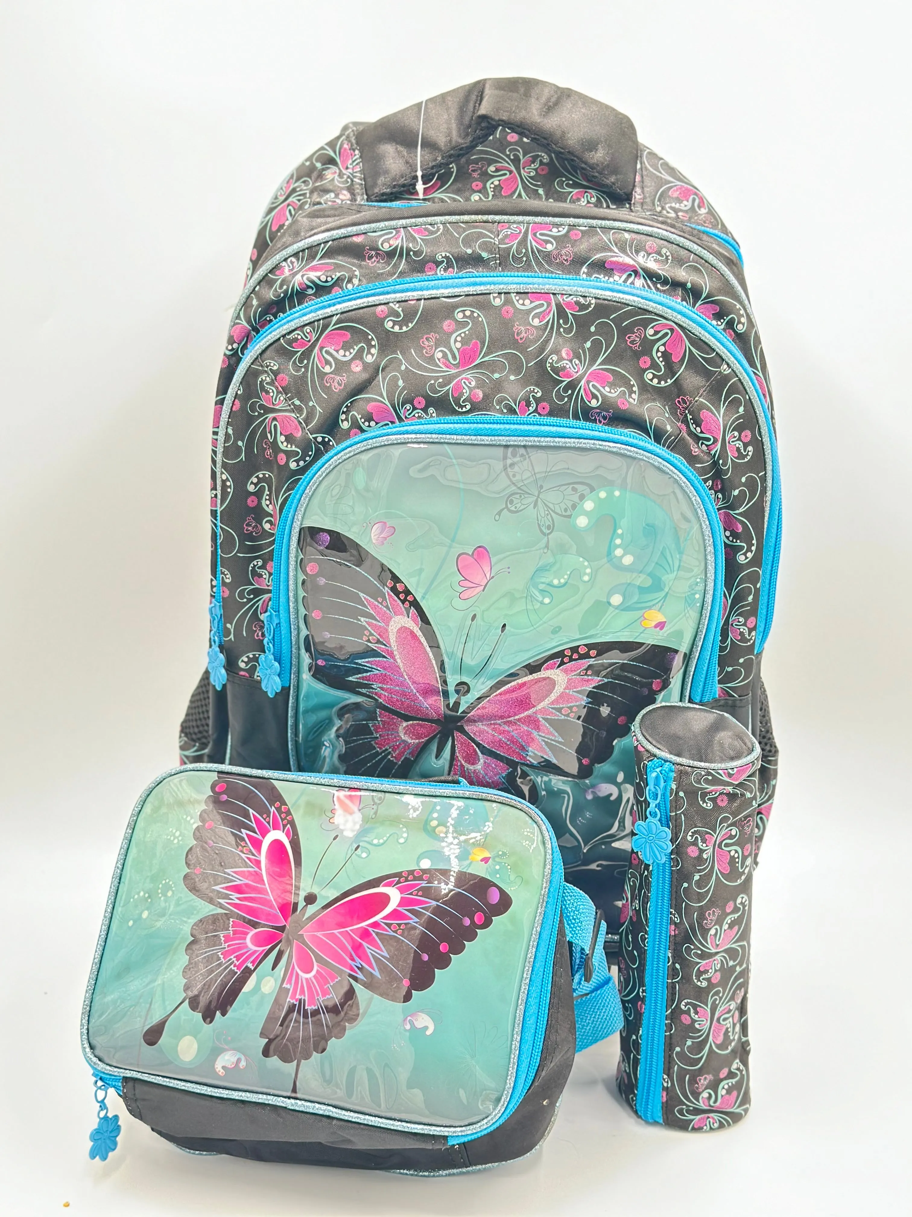 Ik078 18" Butterfly 3pcs Trolley