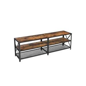 Industrial Farmhouse TV Console Stand