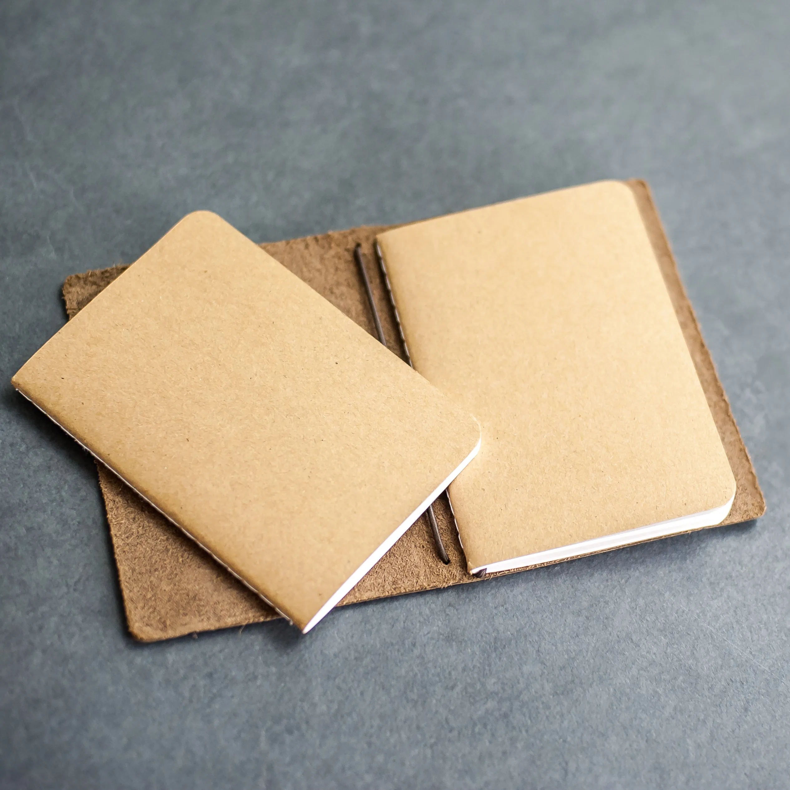 Kraft Notebook Refills for Refillable Leather POCKET Journals