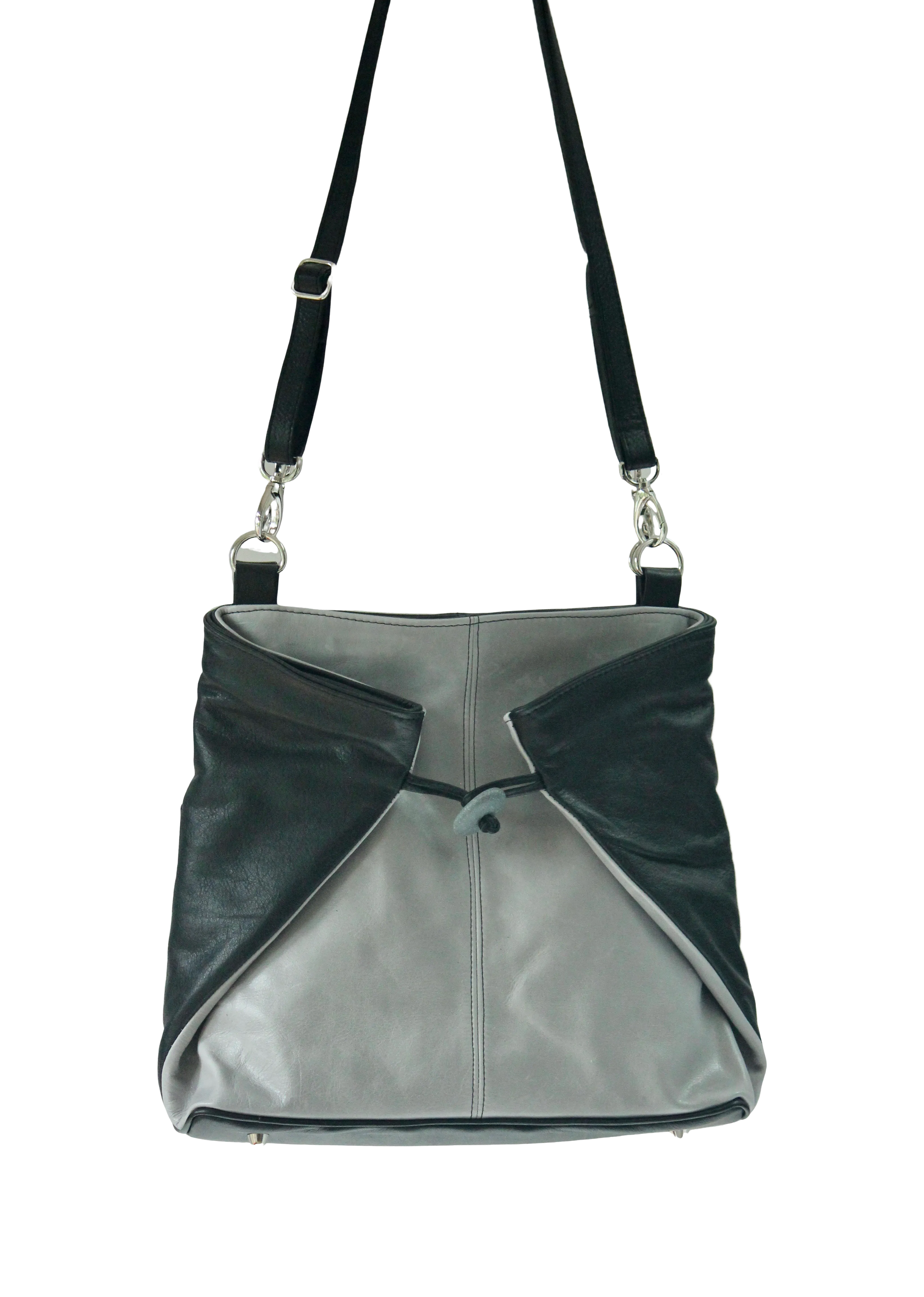 Large Origami Tote - Convertible Leather Bag