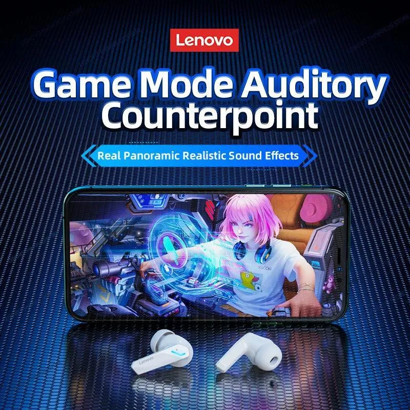 Lenovo GM2 Pro Wireless Earbuds: Gaming-Optimized Sound & Dual Mode Technology