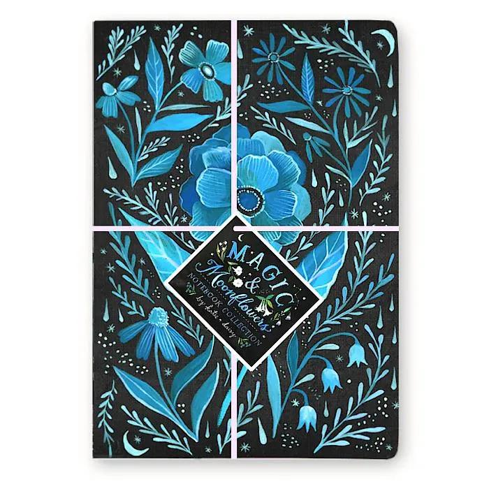 Magic & Moonflowers Notebook 3pk