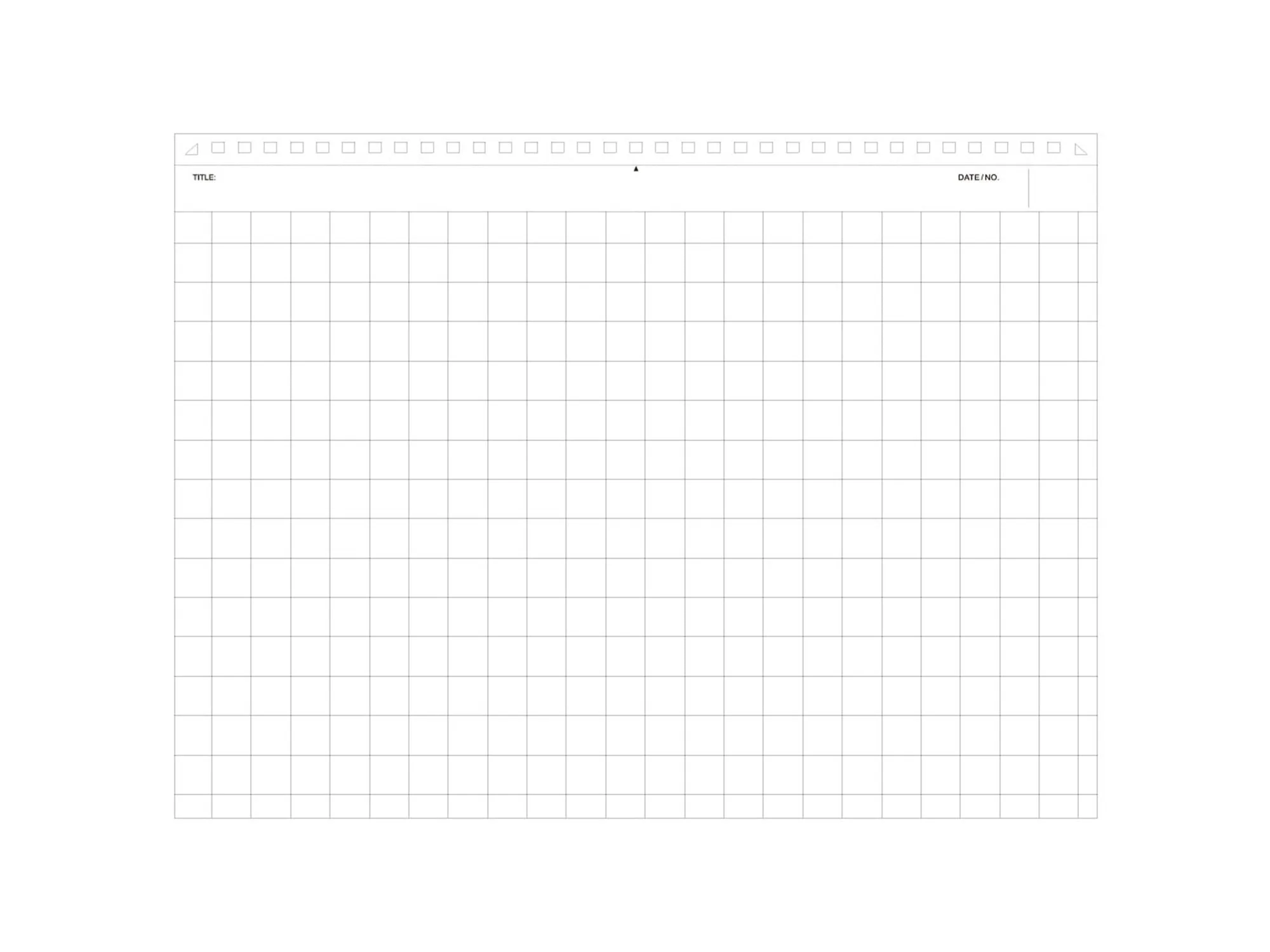 Maruman Mnemosyne Notebook - A4 Grid