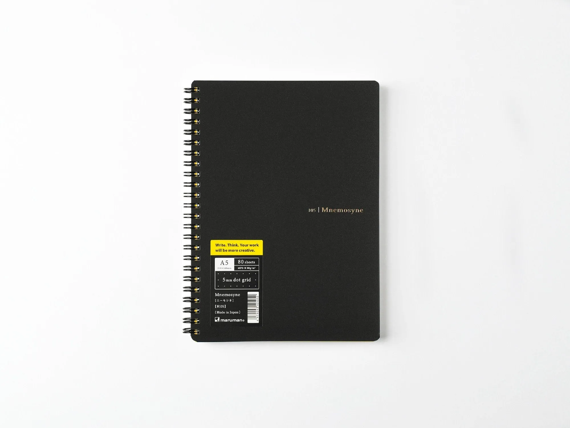 Maruman Mnemosyne Notebook - A5 Dotted