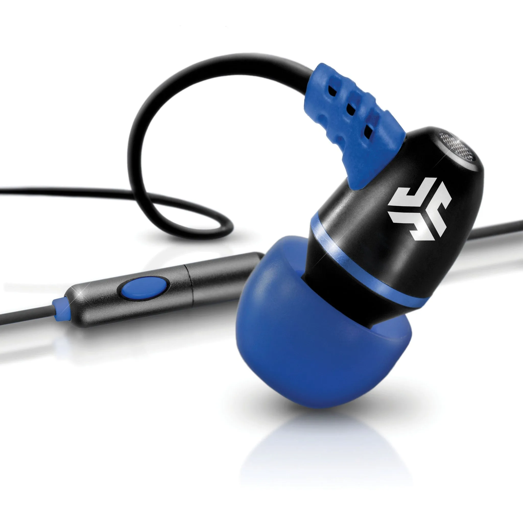 Metal Earbuds Blue/Black