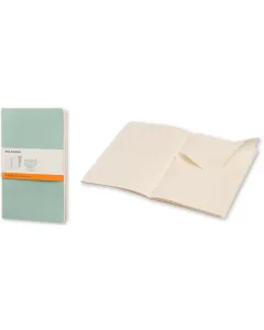 Moleskine Volant Plain Pocket Notebook Set of 2 Grey