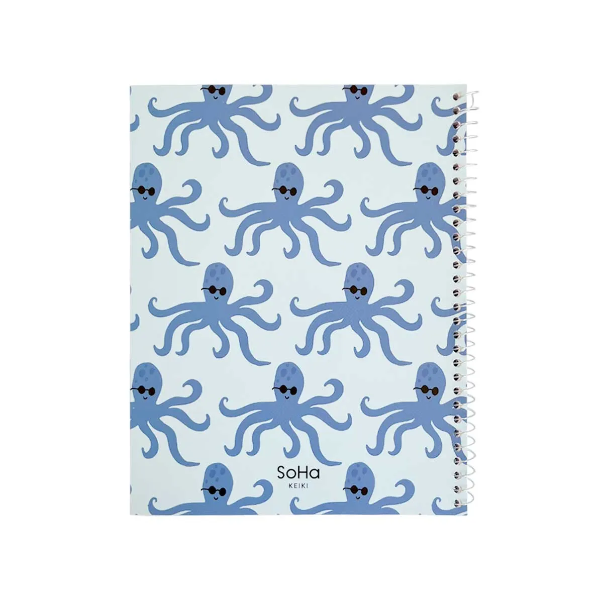 Octopus Keiki Spiral Notebook