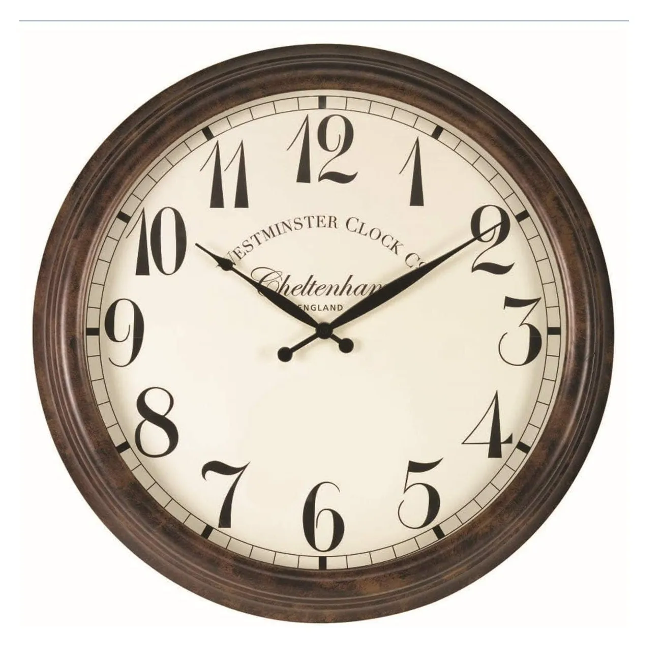 Outside In 23" Cheltenham Wall Clock