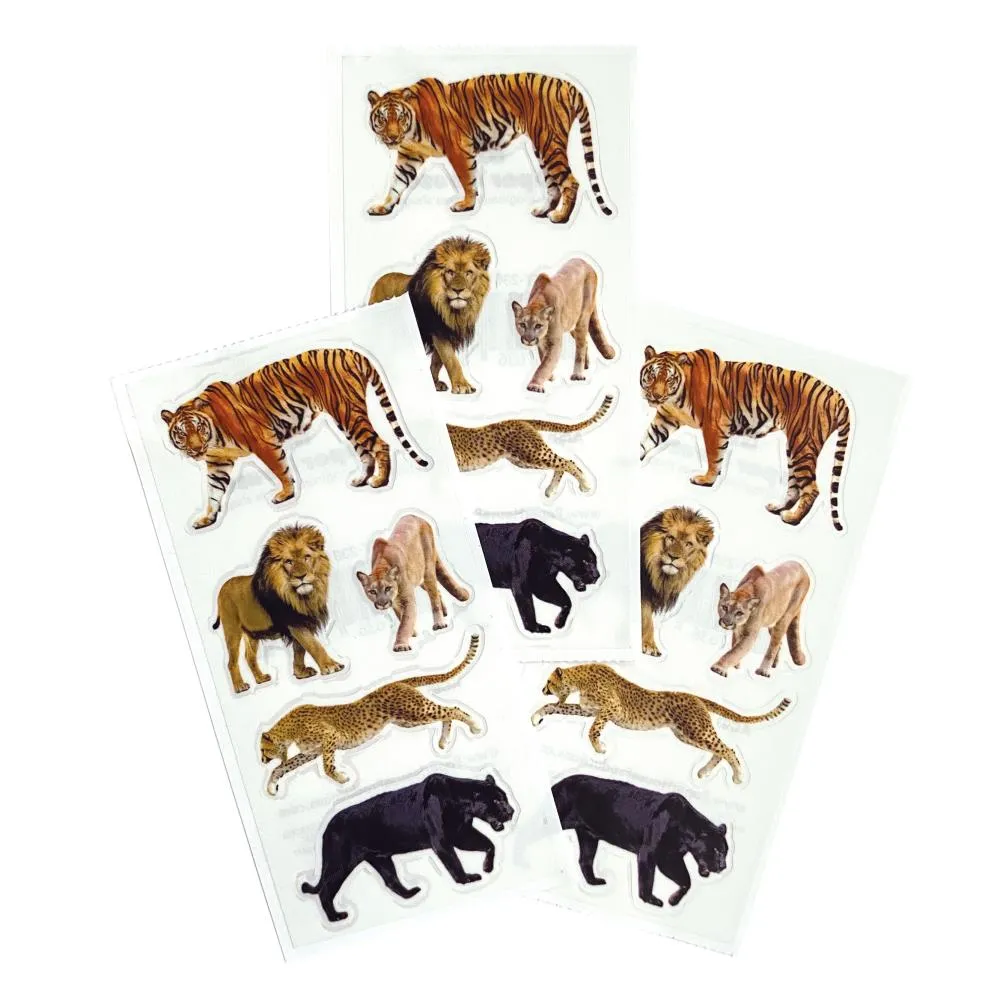 Paper House Decorative Stickers Big Cats*