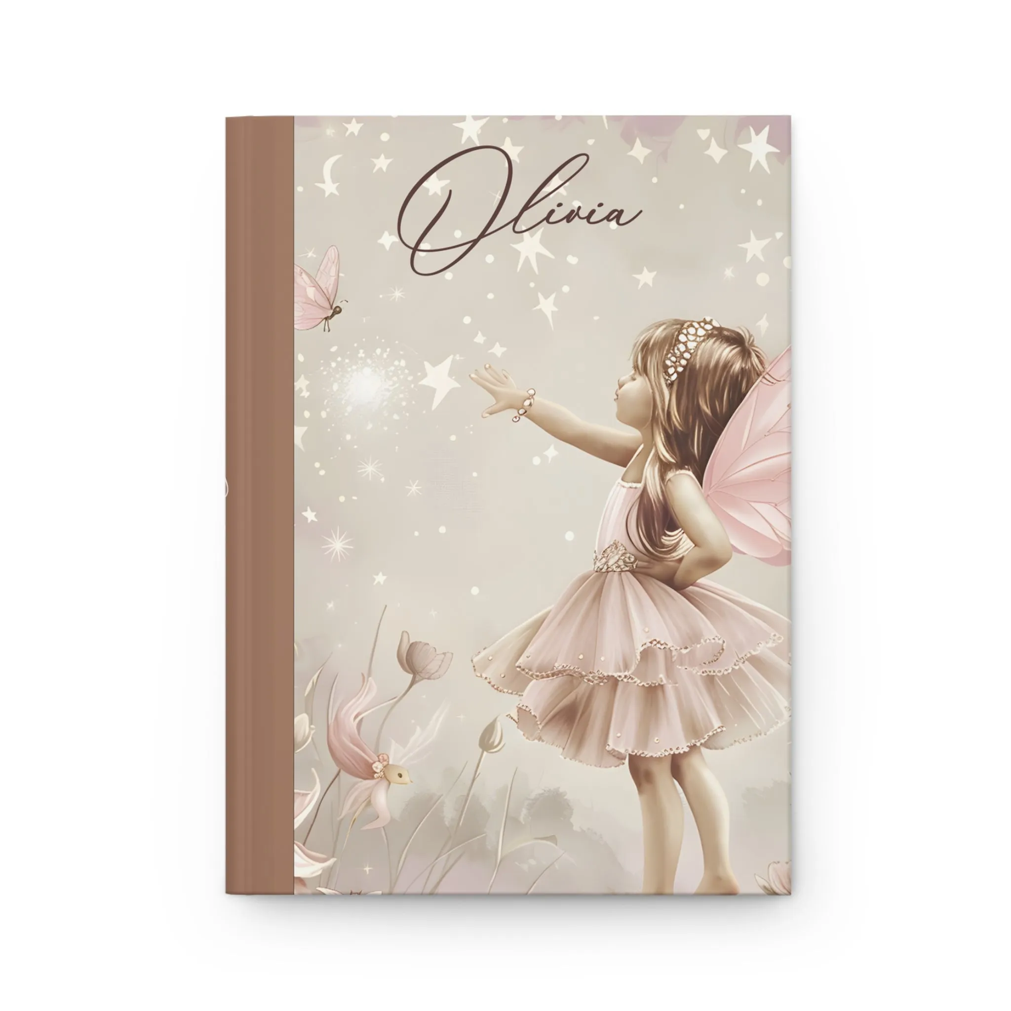 Personalised Hardcover Journal Matte, Fairy