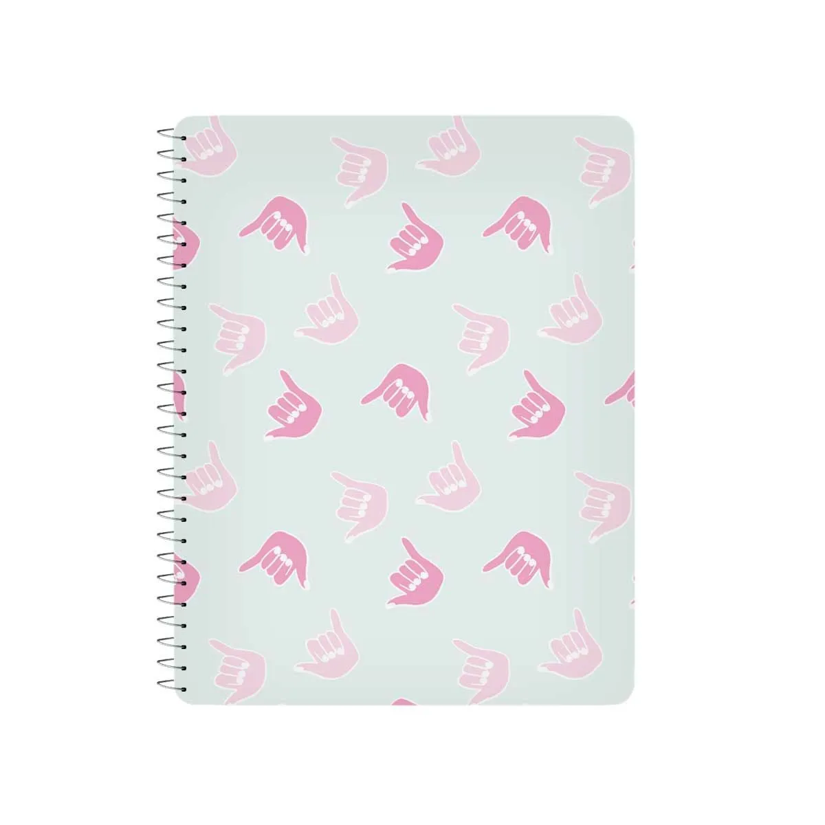 Pink Shaka Keiki Spiral Notebook