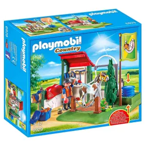 Playmobil Country Horse Grooming Station with Functional Water Pump