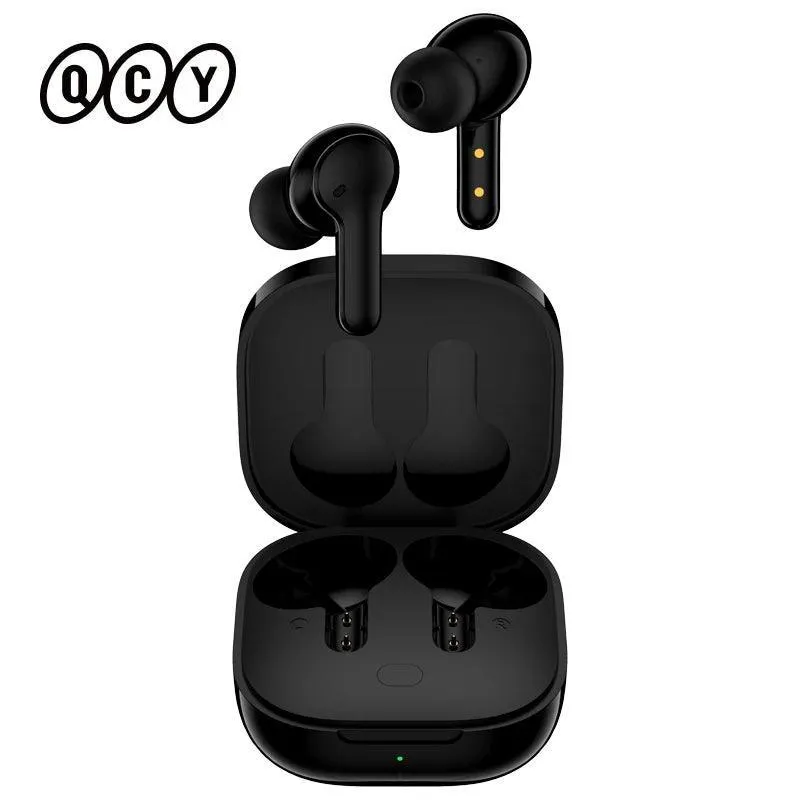 QCY T13 Wireless Earbuds: Ultimate Sound & 40-Hour Playback - Noise Cancellation & Custom EQ