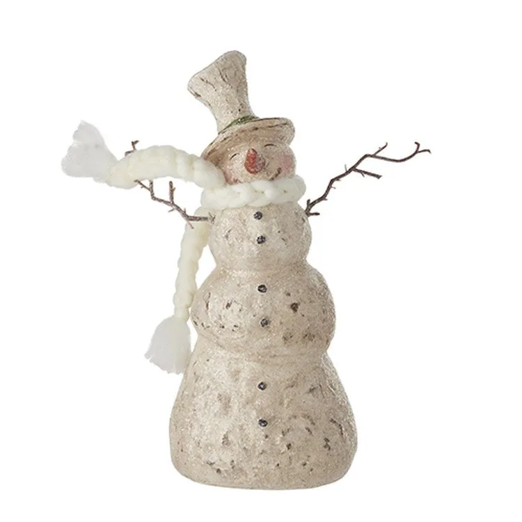 Raz Imports 2022 Cozy Christmas 11.25" Snowman With Scarf