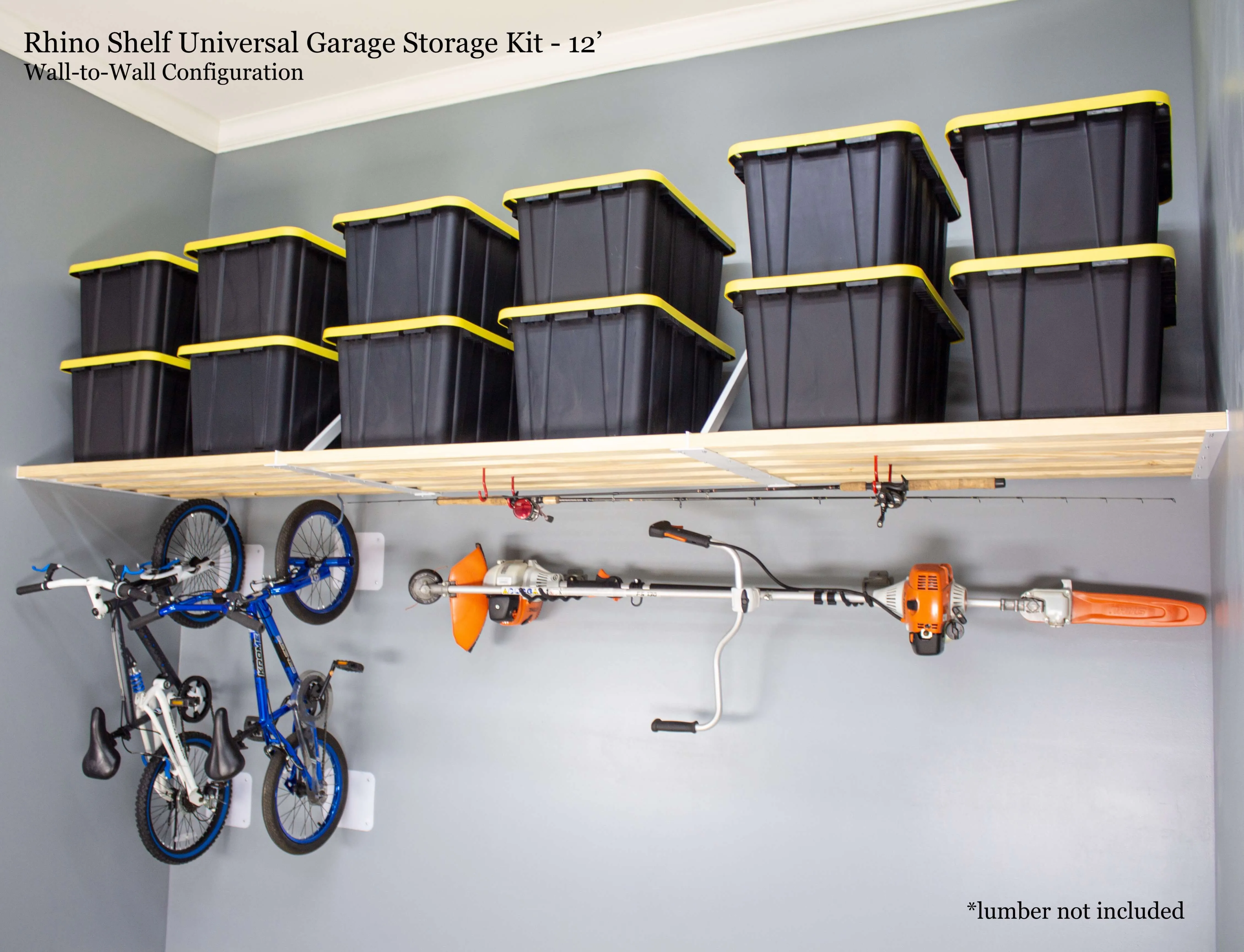 Rhino Shelf Universal Garage Storage Kit