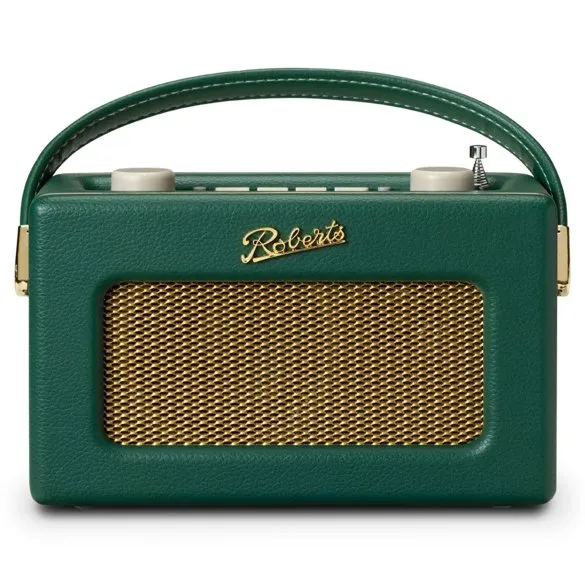 Roberts Revival Uno BT DAB DAB  FM Radio with 2 alarms and line out in Deep Green Bluetooth