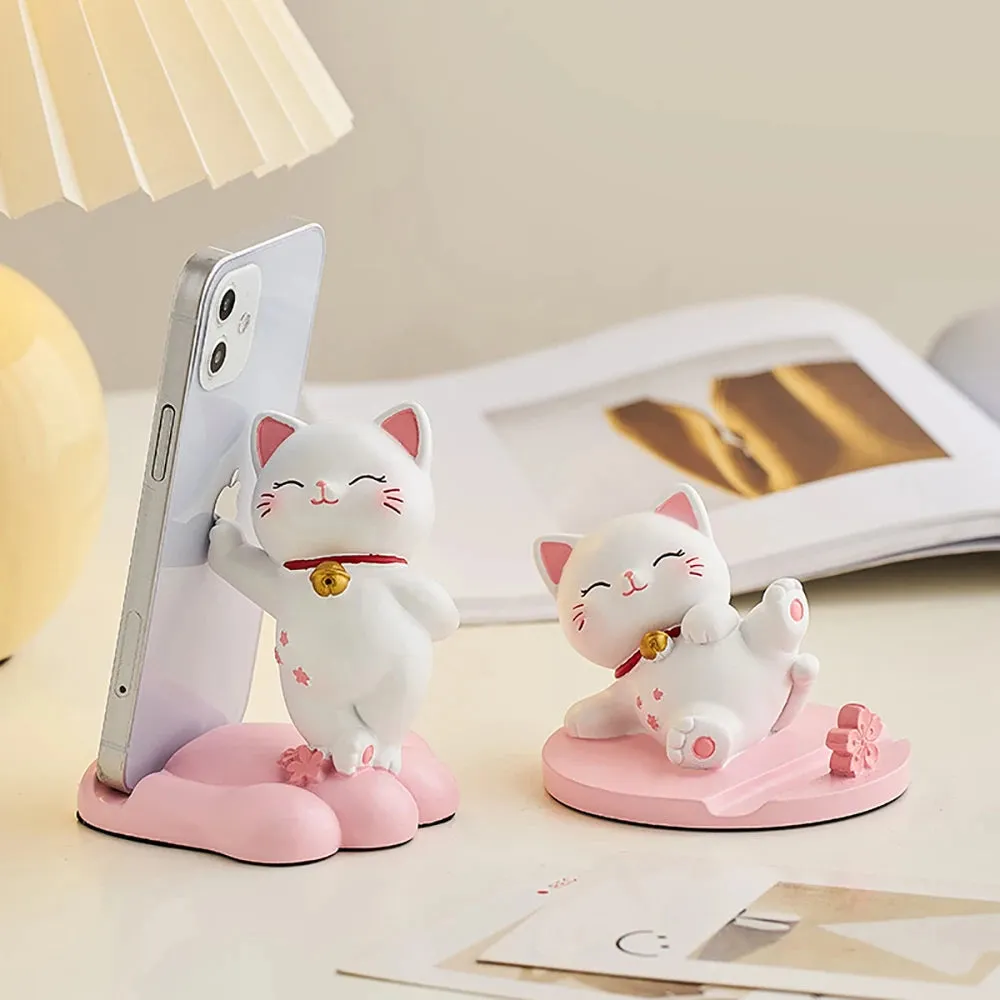 Sakura Cat Phone Stands