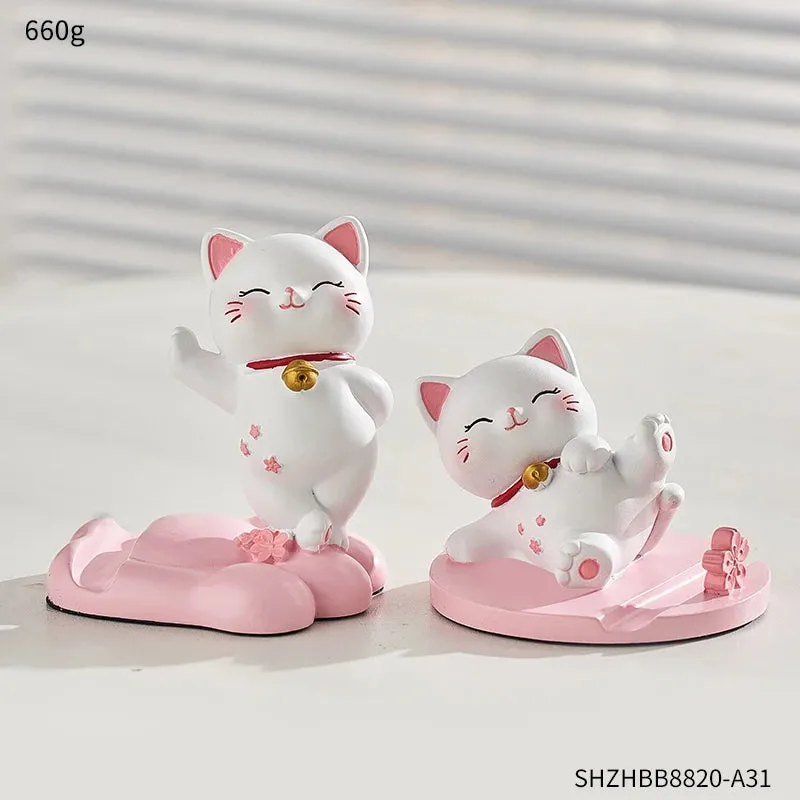 Sakura Cat Phone Stands