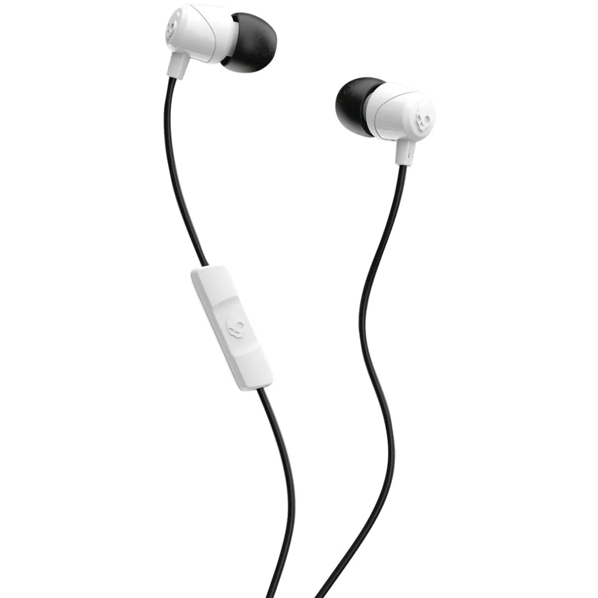 Skull Candy Jib In-Ear Earbuds with Microphone - WHITE/BLACK/WHITE