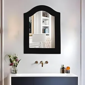 Sleek Bathroom/Basin Mirror | Wall Mounted Mirror for Home, Bathroom Reflective Surface | Ideal for Modern Bathrooms (12X16)