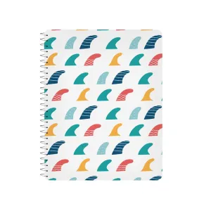 Surfboard Fin Keiki Spiral Notebook